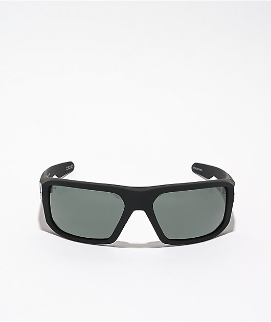 Spy McCoy Matte Black & Happy Lens Polarized Sunglasses