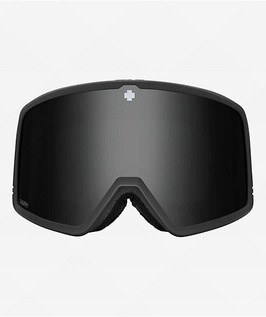 Spy Megalith Black Metal Snowboard Goggles