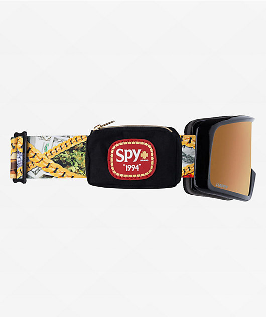 Spy Megalith Essentials & Rose Gold Snowboard Goggles