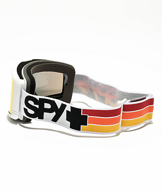 SPY ゴーグル　Megalith White Happy Spy Optic Megalith Snow Goggles | On Sale