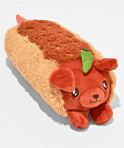 Squishable Dachshund Chili Dog Mini Plush Toy