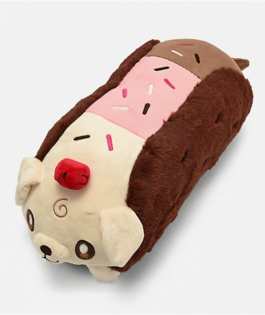 Squishable Neapolitan Ice Cream Dachshund Mini Plush Toy