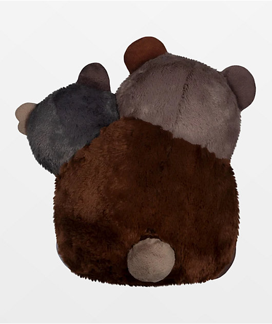 Squishable Two-Headed Bear Mini Plush Toy