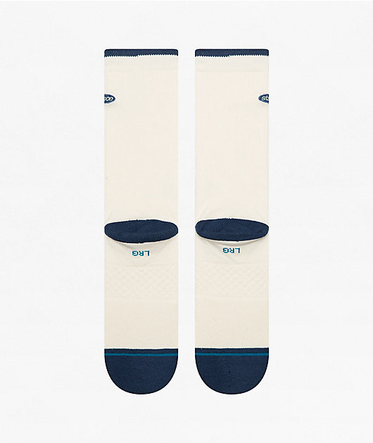 Stance Blurred Off White Crew Socks