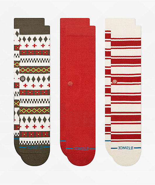 Stance Cabin Days 3 Pack Crew Socks