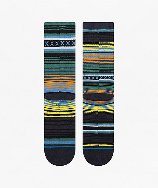Stance Curren Deep Blue Stripe Crew Socks