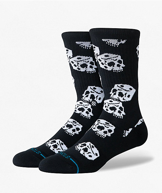 Stance Die Up Black Crew Socks