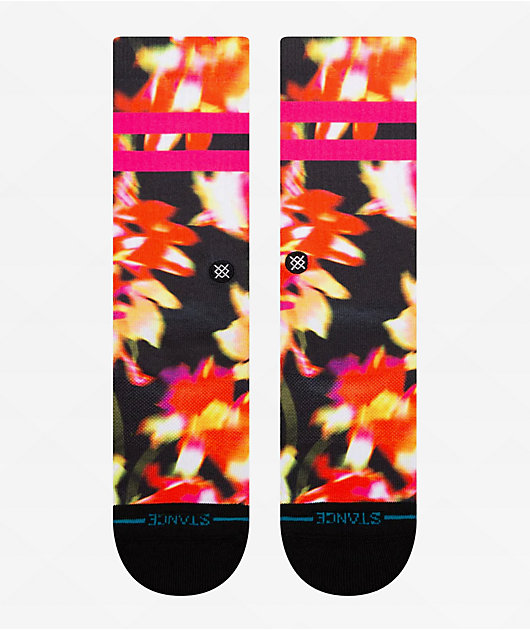 Stance Flowerful Black Crew Socks
