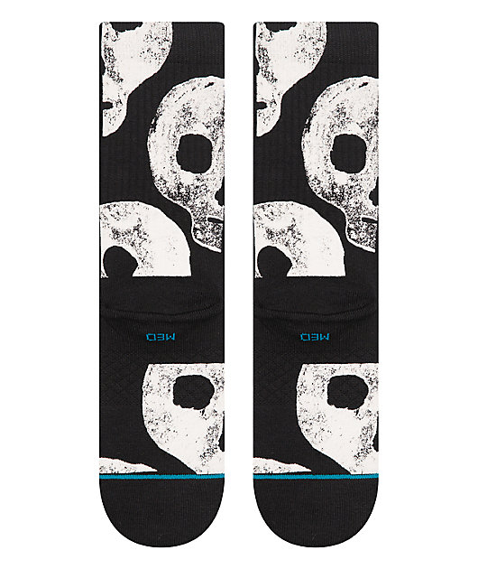 Stance Jolly Roger Black Crew Socks