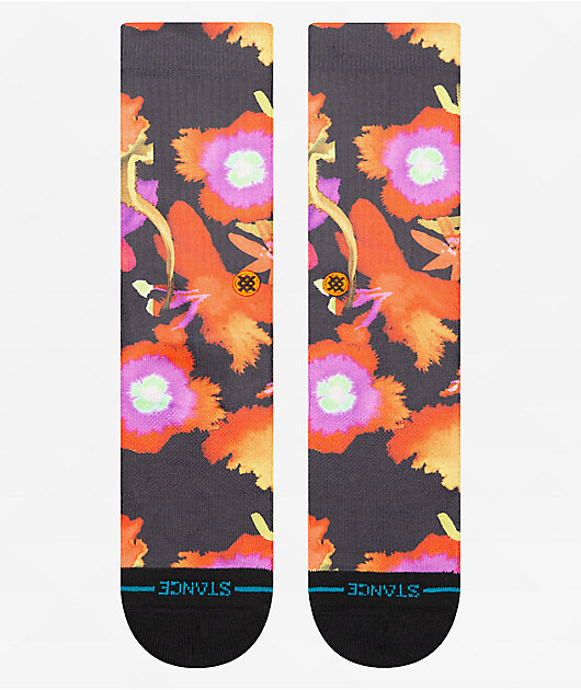 Stance Watered Floral Crew Socks