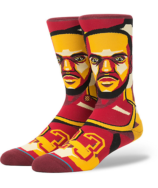 lebron james stance socks