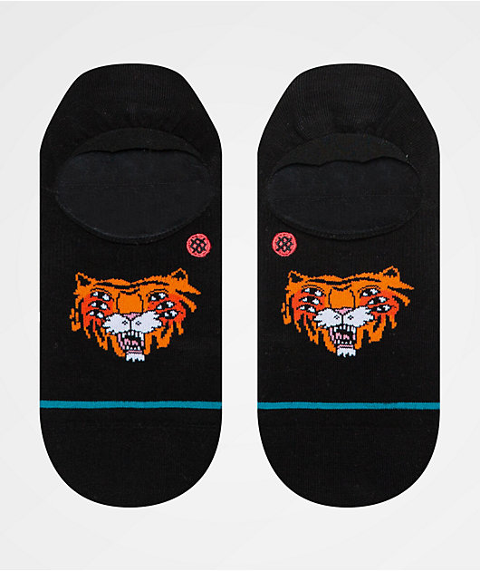 Stance NEW Unisex Cavolo Tiger Crew Socks Black BNWT