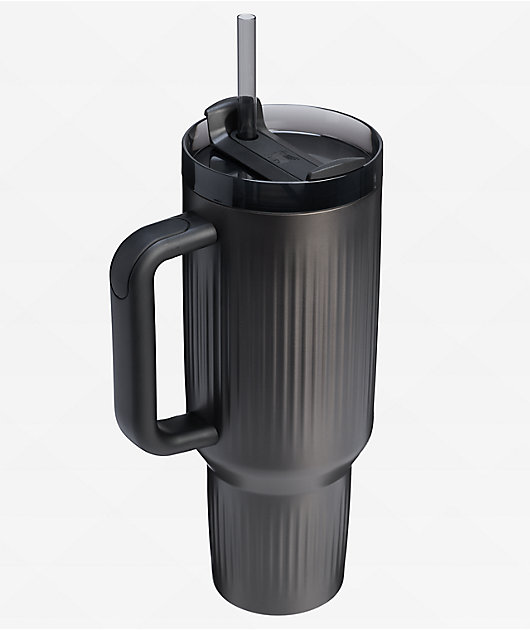 Stanley The Quencher® H2.0 Black Fluted Tumbler 40 oz