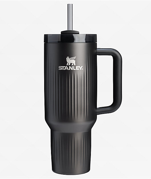 Stanley The Quencher® H2.0 Black Fluted Tumbler 40 oz | Zumiez