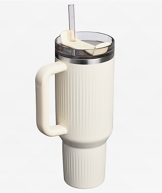 Stanley The Quencher® H2.0 Cream Gloss Fluted Tumbler 40 oz | Zumiez
