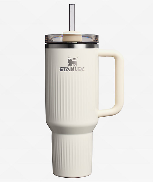 Stanley The Quencher® H2.0 Cream Gloss Fluted Tumbler 40 oz | Zumiez