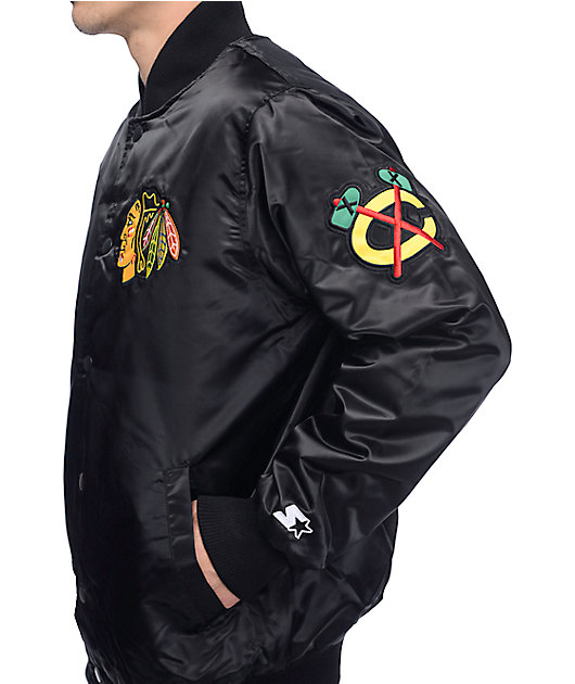 Blackhawks bomber jacket Clearance