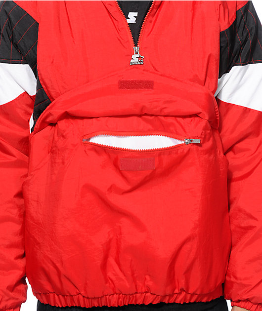 bulls pullover jacket