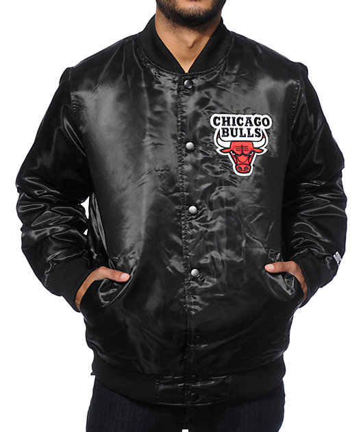 chicago bulls satin jacket