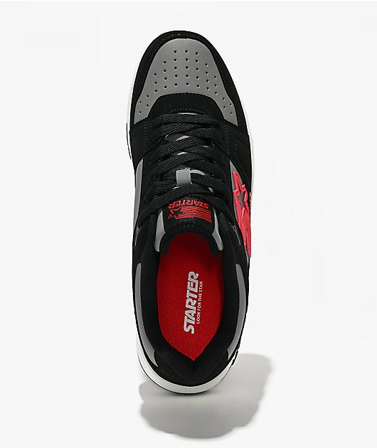 Starter Fast Break Black, Grey & Red Shoes