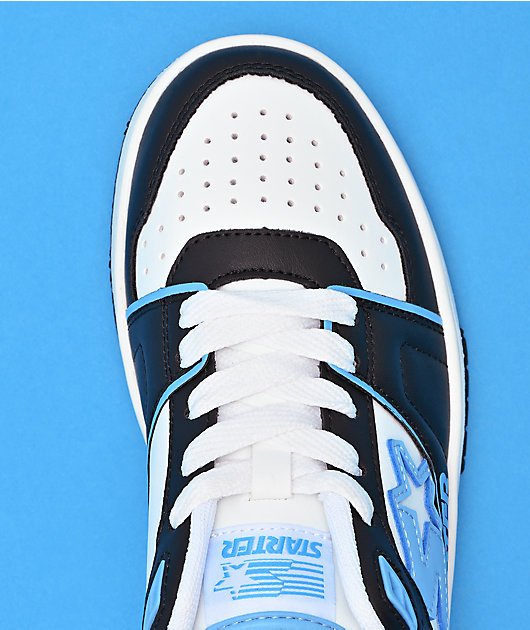 Starter Fast Break Black, White & Blue Shoes