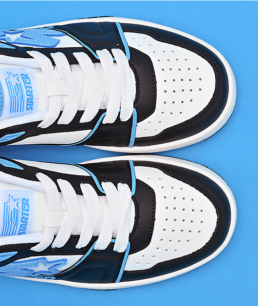 Starter Fast Break Black, White & Blue Shoes