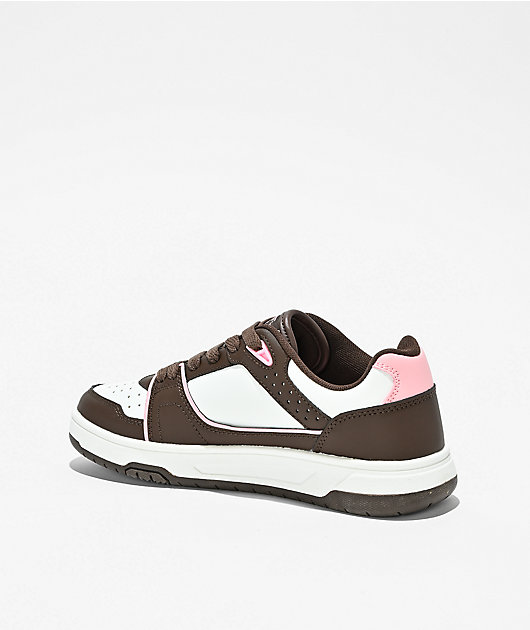 Starter Fast Break White, Brown & Rose Shoes