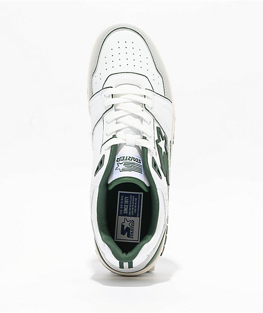 Starter Fast Break White & Green Shoes