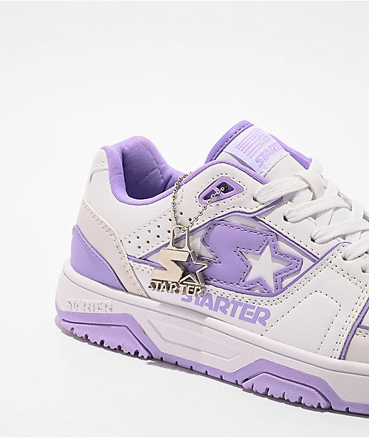Starter Fast Break White & Lavender Shoes