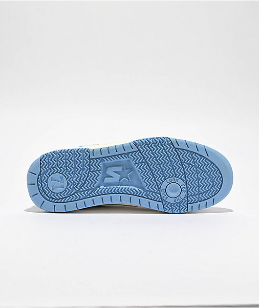 スニーカー WHITE AND LIGHT BLUE SNEAKERS Berlin's Ø27 Brings Kebabs To This adidas ZX 8000