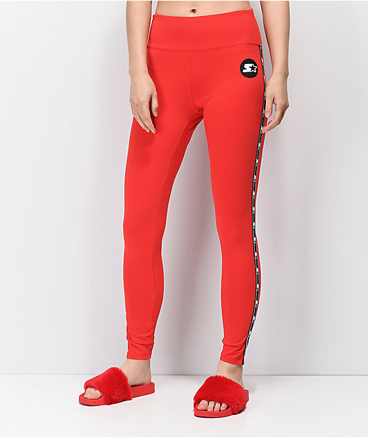 champion red leggings