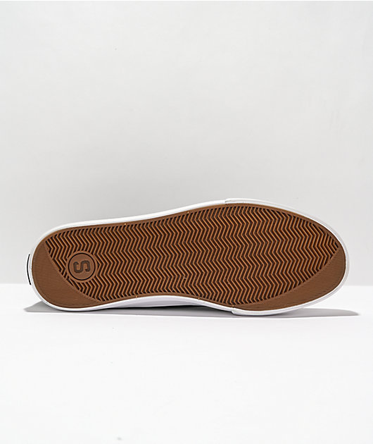 State Footwear Bushwick Black, White & Rose Skate Shoes