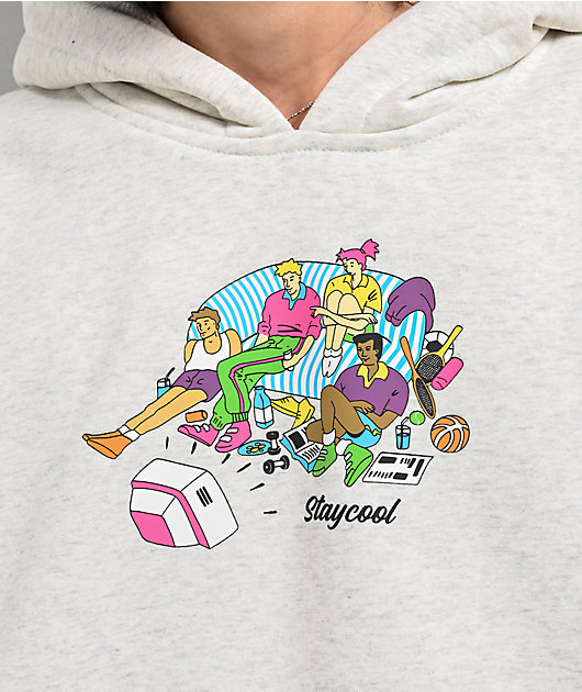 STAYCOOLNYC Washed Hoodie Sweatshirt
