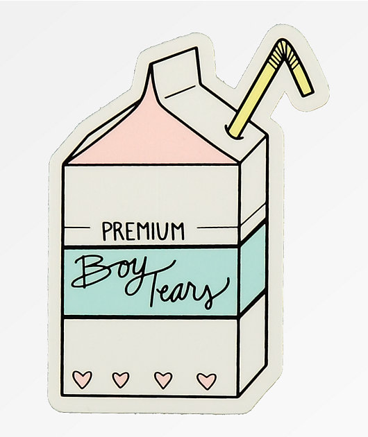 Stickie Bandits Boy Tears Sticker