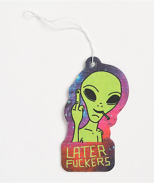 Stickie Bandits Leafy Leaf Alien ambientador