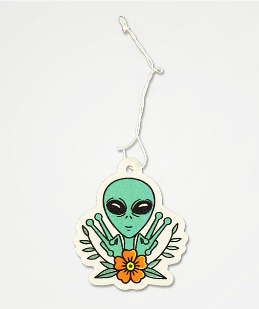 Stickie Bandits Peace Alien Air Freshener