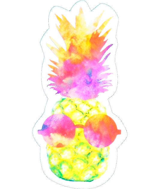 Stickie Bandits Pineapple Chillen Sticker