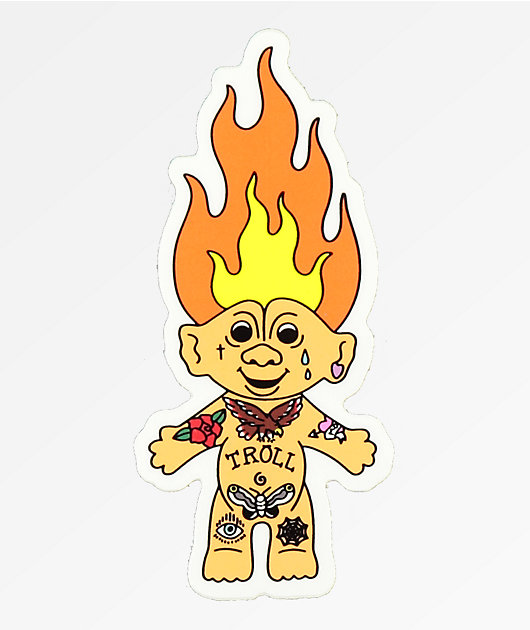 Stickie Bandits Troll Tat Sticker