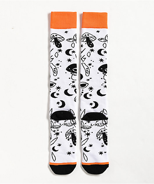 Stinky Socks Stay Wrong White Snowboard Socks