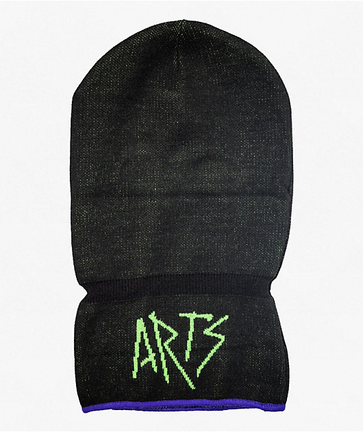 Stinky Socks x Disaster Arts Barbed Black Balaclava