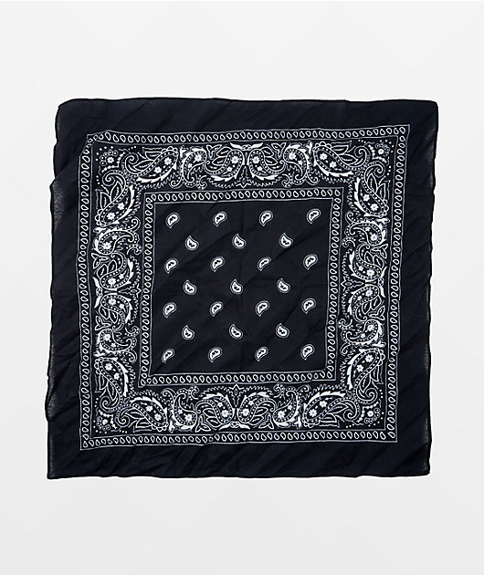 Stone + Locket Classic Black Bandana