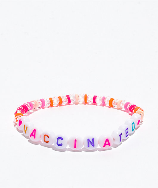 vaccinated beaded bracelet