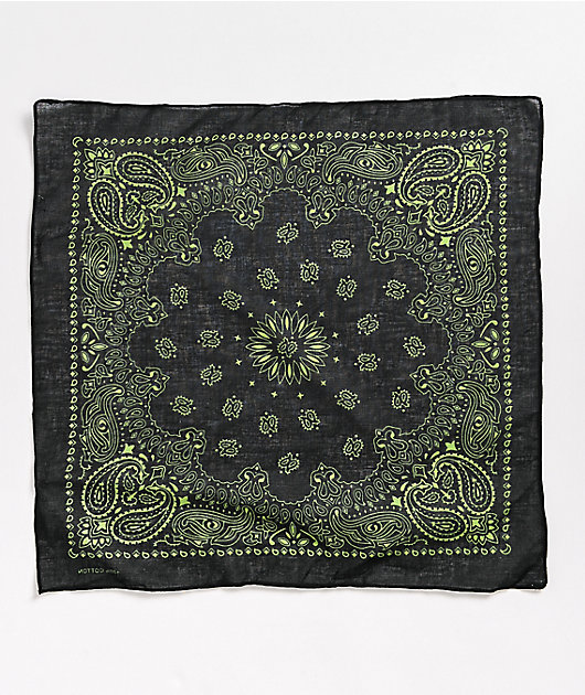 Stone + Locket X-Ray Green Bandana