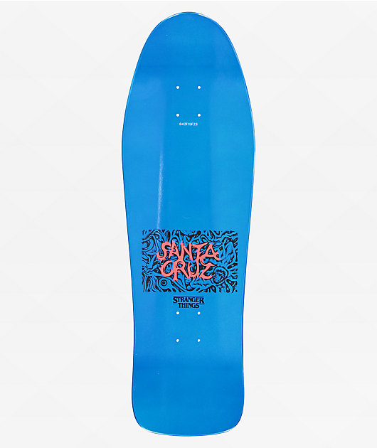 Stranger Things x Santa Cruz Knox Hellfire Pit Glow In The Dark 10.07" Skateboard Deck