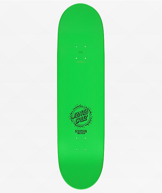 Stranger Things x Santa Cruz Vecna Glow In The Dark 8.5" Skateboard Deck