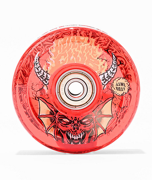 SLIME BALLS STRANGER THINGS レッドウィール 66mm Stranger Things x Slime Balls Light Ups LED Hellfire Club 66mm 78a