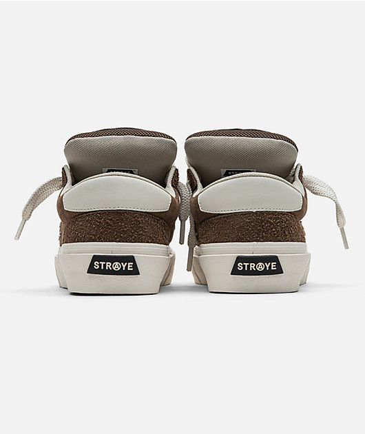 Straye Boo Logan Puff Brown Crepe Skate Shoes