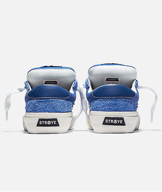 Straye Dixon Logan Puff Blue & White Skate Shoes