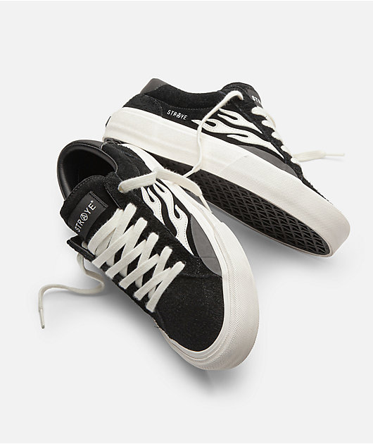 Straye Logan OG Black Flame Skate Shoes