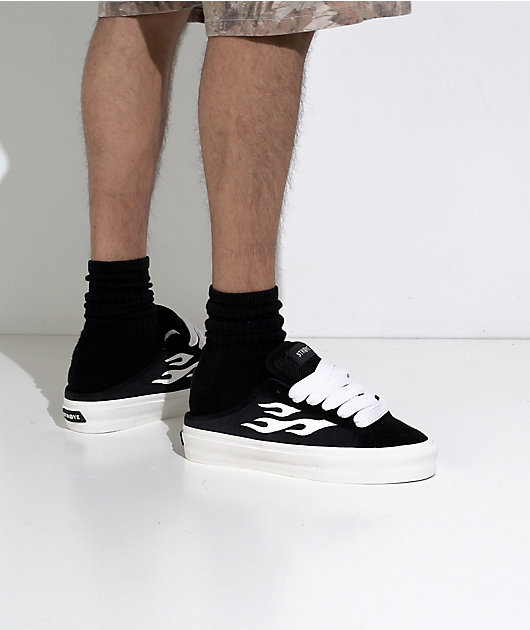 Straye Logan Puff Black & White Mule Slippers video